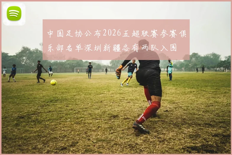 中国足协公布2026五超联赛参赛俱乐部名单深圳新疆各有两队入围